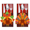 Thanksgiving Cutlery Holder Set
