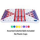 SLOOS - American Flag Beer Pong Cooler, 1 Pack