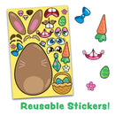 24 Pcs Mix And Match Make-a-face Animal Stickers