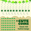 7.5 ft Decorations with Shamrock Strings and Swirls, 8 Pack
