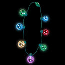 Christmas Led Disco Necklace, 3 Pack