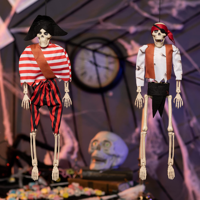Skeleton With Costume (priate Red)