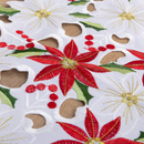 Christmas Flower Table Runner