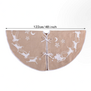 Christmas Burlap Tree Skirt