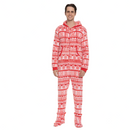 Adult Red Snowflake jumpsuit