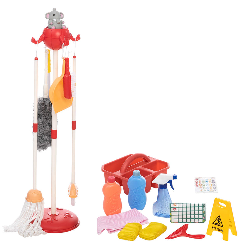 Detachable Housekeeping Cleaning Pretend Play Toy Set