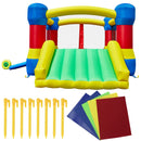 TURFEE - Inflatable Red, Blue and Green Jumper Bounce House