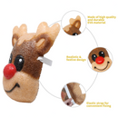 2 Pack Christmas Reindeer Porch Light Cover