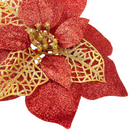 22 Artificial Poinsettia Christmas Flowers