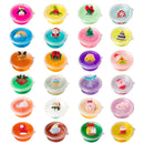 24 Days Advent Calendar - Slime with Resin Accessories, 24 Pcs