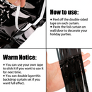 Drink Up Witches Banner and Black Fringe Curtain Decoration, 2 Pcs