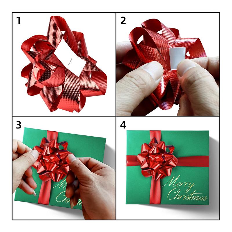 Gift Wrap String and Bows, 48 Packs
