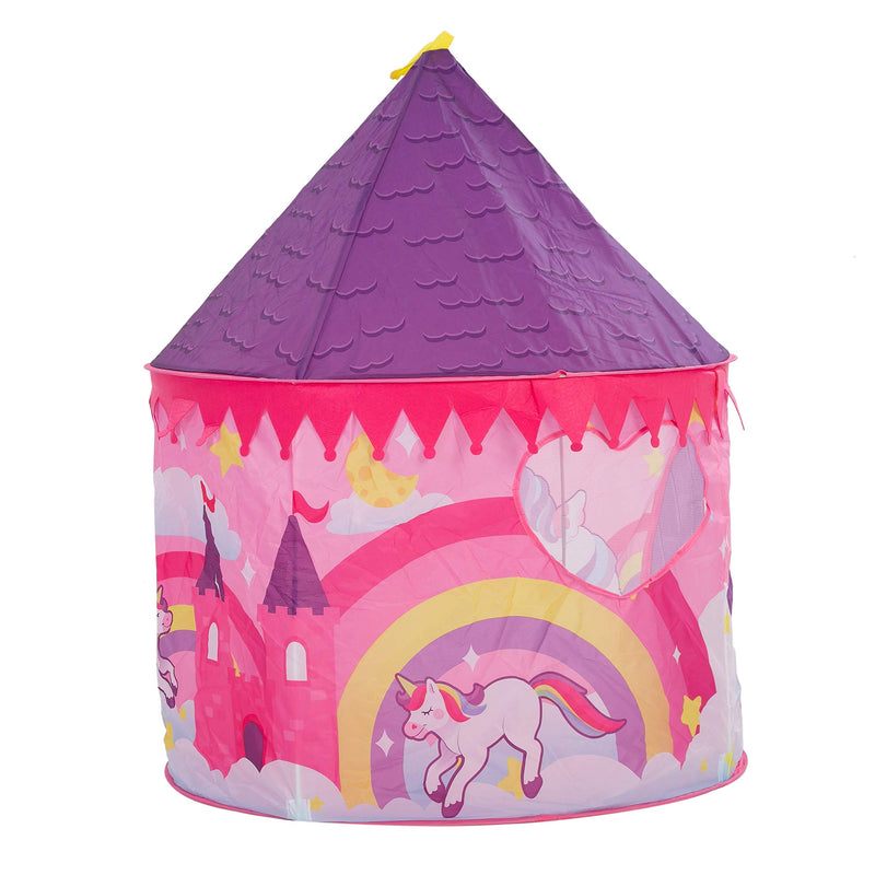 Unicorn Pink Castle Tents (54in x 41.5in) for Kids