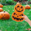 7 Pcs Friendly Halloween Corrugate Yard Stake Signs