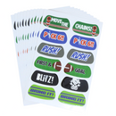 Football Temporary Tattoos, 144 Pcs