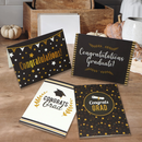 Graduation Cards Black & Gold, 72 pcs
