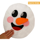 10 Pcs Santa and Snowman Bathroom Decoration