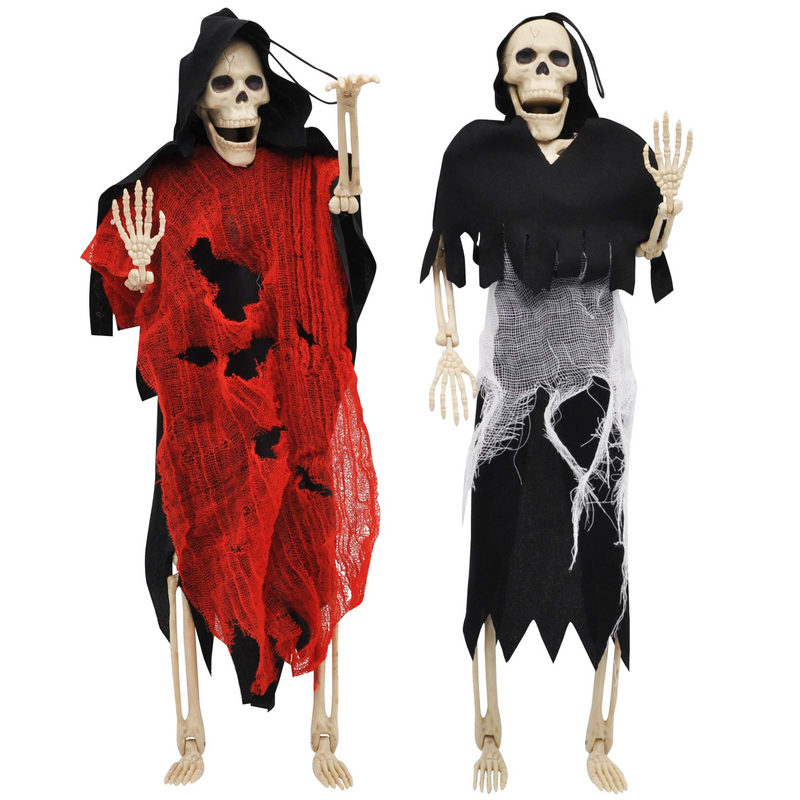 Scary Halloween Skeleton. 2 Pcs