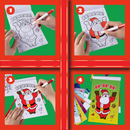 60Pcs Christmas Coloring Book