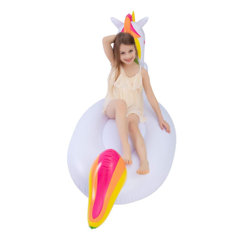 SLOOSH - inflatable ride a unicorn costume Pool Float