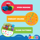 Self Ink Stampers - 100 Pcs