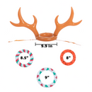 2 Sets Inflatable Reindeer Toss Game