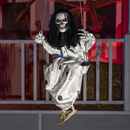 2 Packs Halloween Lighted Swinging Skeletons