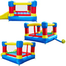 TURFEE - Inflatable Red, Blue and Green Jumper Bounce House