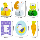 30Pcs Easter Swirl Hanging Decorations Premium Collection