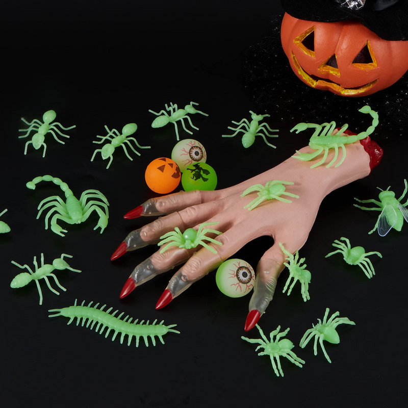 Glow-in-the-dark Halloween Bugs