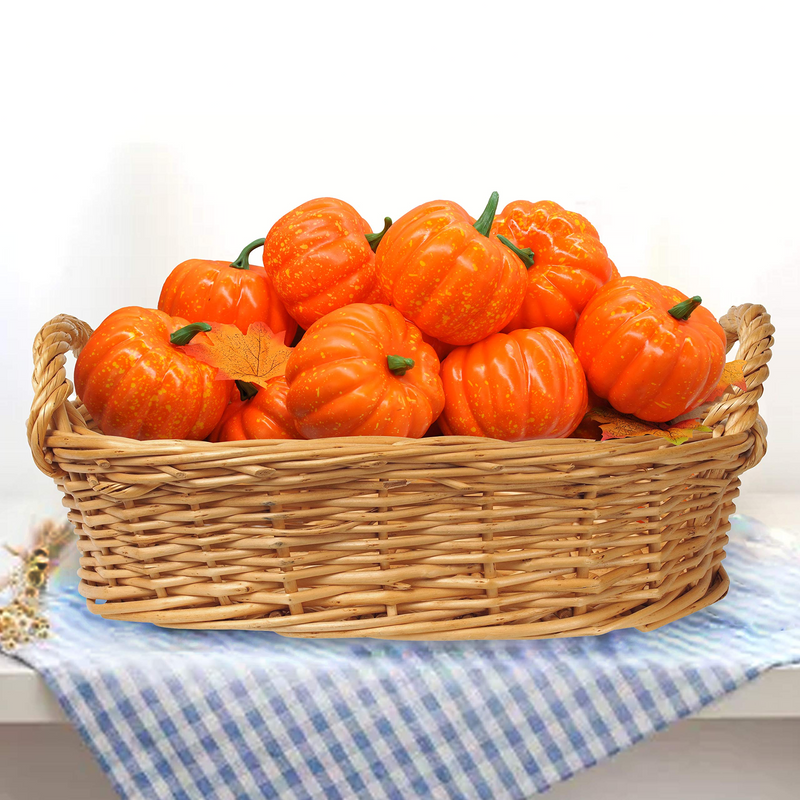 72 Pcs Thanksgiving Artificial Pumpkins
