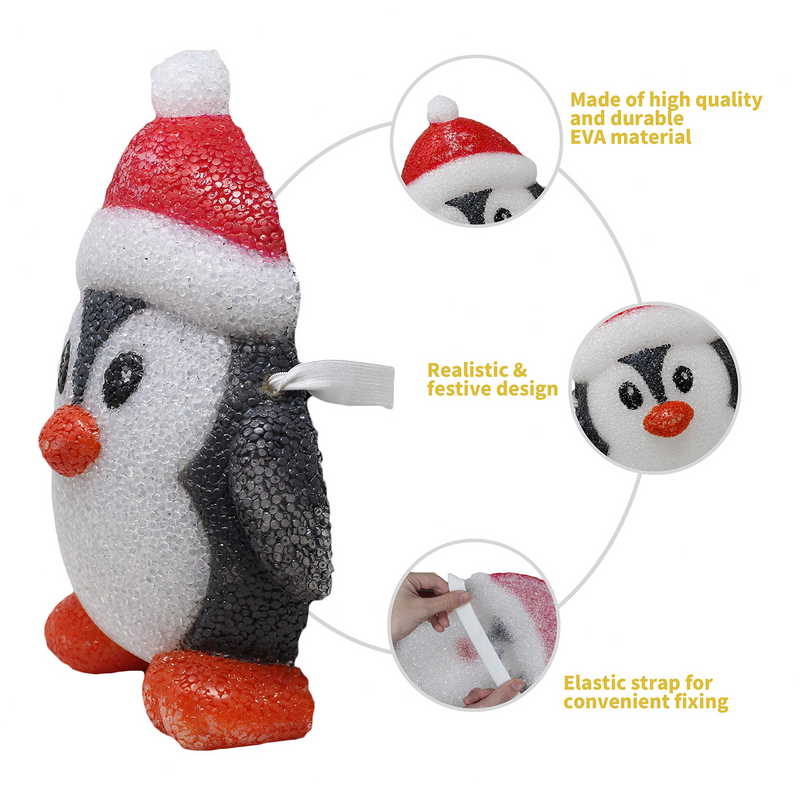 Christmas Penguin Light Cover, 2 Pack