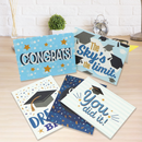 Graduation Cards Blue, 72 pcs