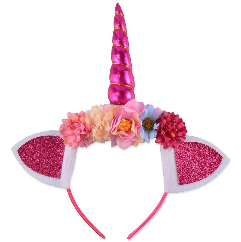 KLEVER KITS - Unicorn Headband DIY Craft Kit, 181 Pcs