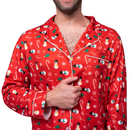Family Christmas Red Suit Pajamas Men