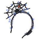 LED Halloween Headbands, 3 Pack