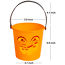 Pumpkin Face Bucket Set, 12 Pcs