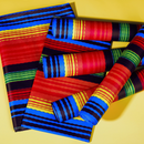 Cinco De Mayo Print Plastic Table Cover, 6 Pcs