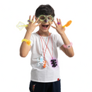 Pumpkin Theme Glow Stick Set,  33 Pcs