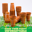 72 Pack Touchdown Football Themed Cups