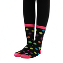 12 Pairs Paint Splash Patterned Crew Socks