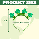 3 Pcs St Patrick's Day Shamrock Headbands