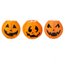 12-Count 9.84ft LED Orange Pumpkin Halloween String Lights