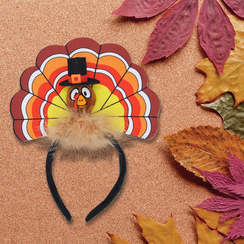 Thanksgiving Turkey & Pie Headband
