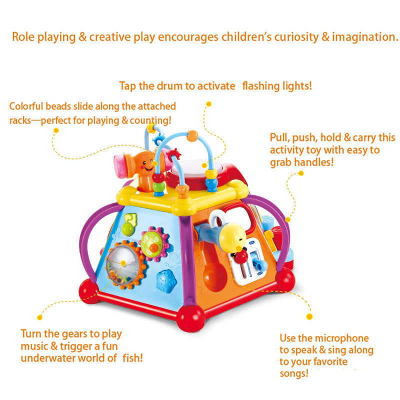 Toddler Musical Cube Play Learning Center