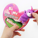 28Pcs Kids Valentines Cards with Animal Finger Puppet Set-Classroom Exchange Gifts