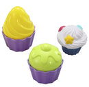 8 Pcs  Ice Cream Mold Beach Toys with Mesh Bag
