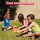 SLOOSH - Orange Dinosaur Bubble Machine