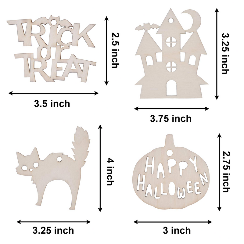 Halloween Wooden Homeschoolers Kids Crafts Kit