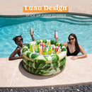 SLOOSH - 35in x 14.5in Round Inflatable Cooler, 2 Pack